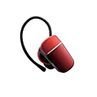 エレコム Bluetooth ブルートゥース ヘッドセット 通話・音楽、動画の音声が聴ける コンパクト 方耳 レッド LBT-HS40MMPRD