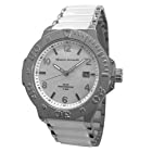[マウロジェラルディ] 腕時計 ソーラー セラミック 10気圧防水 カレンダー MJ034-2 ホワイト