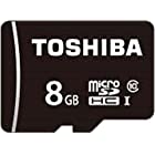 TOSHIBA microSDHCカード 8GB Class10 UHS-I対応 (最大転送速度40MB/s) MSDAR40N08G