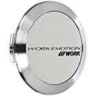 WORK(ワーク) EMOTION(エモーション) センターキャップ FLAT TYPE シルバー 4個入り KWM-FHLX4