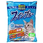 常陸化工 固まる紙製猫砂 ファインブルー 6リットル (x 7) (ケース販売)