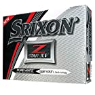 SRIXON(スリクソン) ゴルフボール Z-Star XV Z-Star XV (ゼットスター エックスブイ) ゴルフボール 2017年モデル 4ピース構造 並行輸入品 (1ダース) ホワイト
