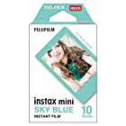 FUJIFILM インスタントカメラ チェキ用フィルム 10枚入 スカイブルー INSTAX MINI BLUE FRAME WW 1