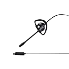 バッファロー BSHSEUM110BK 片耳イヤフック式ヘッドセット USB接続