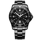[ビクトリノックス] 腕時計 MAVERICK Black Edition ブラックPVDステンレススチールケース(316L) ブラックダイヤル ブラックPVDステンレススチールブレスレット 241798 メンズ 正規輸入品 ブラック
