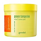 GOODAL/CLIO/チョンギュルビタCトナーパッド70枚 Green Tangerine Vita C Toner Pad [並行輸入品]