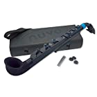 NUVO ヌーボ プラスチック製管楽器 完全防水仕様 サックス C調 jSax 2.0 Black/Blue N520JBBL (専用ハードケース付き) 【国内正規品】