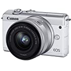 Canon ミラーレス一眼カメラ EOS M200 標準ズームキット ホワイト EOSM200WH-1545ISSTMLK