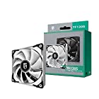 DEEPCOOL 低騒音設計ケースファン ホワイトモデル TF120S WHITE [DP-GS-H12FDB-TF120S-WH]