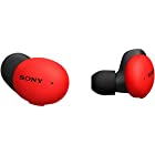 ソニー SONY 完全ワイヤレスイヤホン WF-H800 : ハイレゾ級 高音質 / 最大8時間連続再生 / 小型・軽量 高い接続安定性 専用アプリ対応 マイク搭載 2020年モデル レッド WF-H800 R