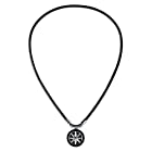 バンデル(Bandel) healthcare necklace Earth (black×silver) HLCNEBS52 52cm