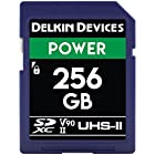 Delkin 256GB Power SDXC 2000X UHS-II (U3/V90) SDカード DDSDG2000256 最大書込速度：300MB/s 最大読取速度：250MB/s