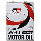 TOYOTA GAZOO Racing トヨタ純正 GR MOTOR OIL Touring 5W-40 4L エステル配合高性能全合成油エンジンオイル 08880-13005