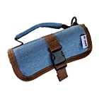 スターエム Drill Roll Bag-mini ロール式 デニム素材 開口436×160mm No.7001