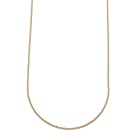 [フェアリーカレット] 18金ネックレス K18 2面喜平チェーン 日本製 検定印 5g 50cm 引き輪