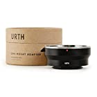 Urth レンズマウントアダプター: キヤノン EF＆EF-SレンズからソニーEカメラ本体に対応