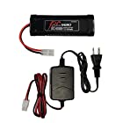 RCスタジアムセイキ ラジコン バッテリー SC4000 NIMH 7.2V 4000mAh + AC急速充電器 RCカー RCトラック