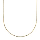 [フェアリーカレット] 18金ネックレス K18 ベネチアンチェーン 45cm (ピン型アジャスター 0.7mm幅 約1.8g)