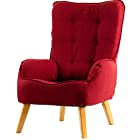 アイリスプラザ ソファ 座椅子 1人掛け フロアソファ ソファー おしゃれ 椅子 一人掛けソファ レッド HGSF-930 66×75×93cm