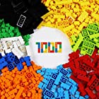 MRG ブロック 1000ピース LEGO レゴ クラシック 互換 対応 パーツ おもちゃ 知育 追加 ブロックプレイ 多機能 子供 (スタンダードカラー1000ピース)