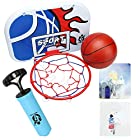 CEC バスケットボール バスケットボード ゴール 壁掛け 簡単設置 空気入れ付き 子供 おもちゃ 家庭用