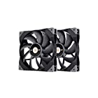 Thermaltake TOUGHFAN 14 2本セット PCケースファン 140mm CL-F085-PL14BL-A FN1522