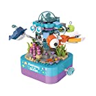 ロボットプラザ(ROBOT PLAZA) 組み立て ブロック おもちゃ オルゴール 子供 男の子 女の子 知育 玩具 誕生日プレゼント (海底探検)