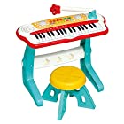 ローヤル キッズキーボード DX+ ( リズム / メロディー機能付き ) 子供 ピアノ キーボード ( 楽譜付き / ドレミシール )