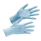[ミドリ安全] ニトリル手袋 粉無し 使い捨て 手に優しい ベルテ788 ブルー L 200枚入 極薄手