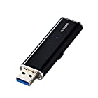 エレコム 外付けSSD ポータブル 500GB USB3.2（Gen1）対応 超小型 ブラック データ復旧サービスLite付 ESD-EMN0500GBKR