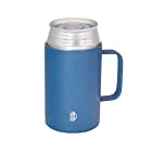 シービージャパン ジョッキ 缶 ホルダー ブルー 350ml 保温 保冷 ステンレス 真空 断熱 タンブラー BEER GOMUG