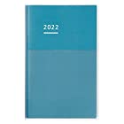 コクヨ ジブン手帳 DAYs mini 手帳 2022年 B6 スリム ブルー ニ-JDM1B-22 2022年 1月始まり