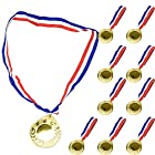 金メダル オリジナルメダル ゴールド 優勝 景品 運動会 お祭り スポーツ大会 イベント (10個セット)