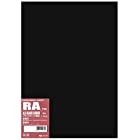 オリオン ブラックボード イラストボード 厚さ１・ 10枚入り 表面芯材黒 黒台紙 模型材料 RA (Ａ２（594・×420・）)