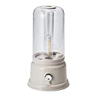 【Toffy/トフィー】 アロマランプ加湿器 HF05 (グレージュ)　ランプ型 灯り 1.0L ミスト弱･中･強 アロマオイル対応 LEDライト インテリア おしゃれ かわいい　HF05-GE