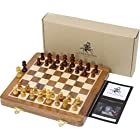 ChessJapan チェスセット オリジン 26cm 木製 磁石式 光沢仕上げ メタルロック