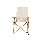 S'more(スモア) High back reclining chair ハイバックリクライニングチェア 600Dオックスフォード アルミ 4段階調整 収納袋付き ベージュ FREE