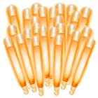 JOYme フラッシュMAX ケミカルライト ペンライト 25本セット (発光時間約12時間～約18時間) オレンジ