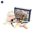 [F.O.TOYBOX] 木製 コスメおもちゃセット マルチカラー 6941341