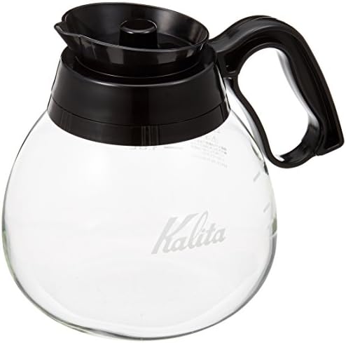 カリタ Kalita コーヒーデカンタ 耐熱ガラス 1.8L ブラック #32003