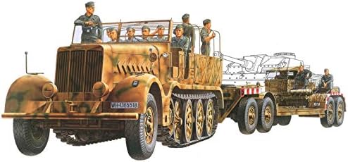 タミヤ 1/35 ミリタリーミニチュアシリーズ No.246 ドイツ陸軍 18トン重ハーフトラックトラック 戦車運搬車 プラモデル 35246