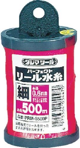 タジマ(Tajima) パーフェクト リール水糸 蛍光ピンク 細0.6mm 長さ500m PRM-S500P