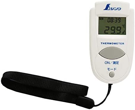 シンワ測定(Shinwa Sokutei) 放射温度計 A ミニ 時計機能付 73009 (体温計としてはご使用になれません)