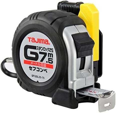 タジマ(Tajima) コンベックス ステンレステープ7.5m×25mm セフコンベ SFGSL25-75BL