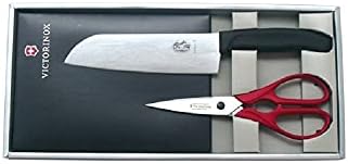 VICTORINOX(ビクトリノックス) ギフトセット 包丁+キッチンハサミ マルチ 17cm スイスクラシック ペティナイフ 6.9003.2G-X1