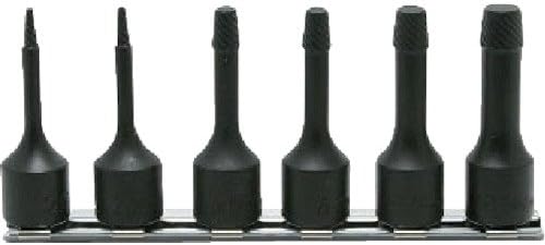 山下工業研究所 コーケン 3/8(9.5mm)SQ. ボルトツイスターレールセット 全長60mm 6ヶ組 RS3129/6-L60