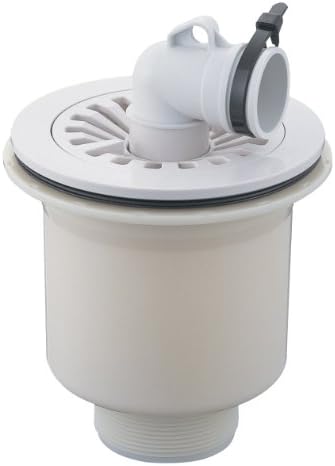 SANEI 洗濯機排水トラップ VU、VPパイプ兼用 縦排水用 H5552-50