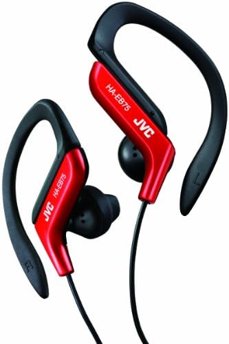 JVCケンウッド JVC HA-EB75-R イヤホン 耳掛け式 防滴仕様 スポーツ用 レッド