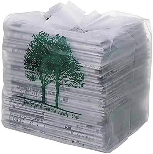 オルディ 新聞 雑誌 回収袋 取っ手付き 整理袋 半透明 30枚入 箱入り 1枚ずつ取り出せる 新聞雑誌収納袋