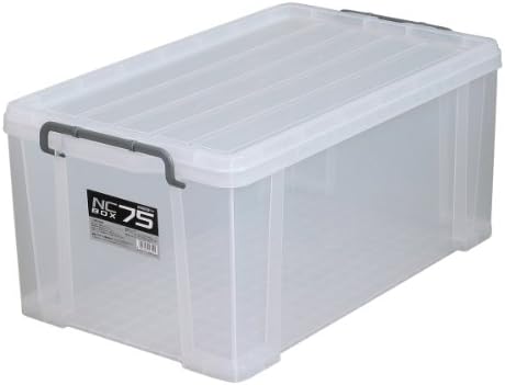JEJアステージ 収納ボックス 日本製 NCボックス #75 積み重ね おもちゃ箱 (幅42.5×奥行71.6×高さ32cm)